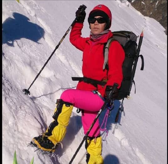 صعود قله رنج